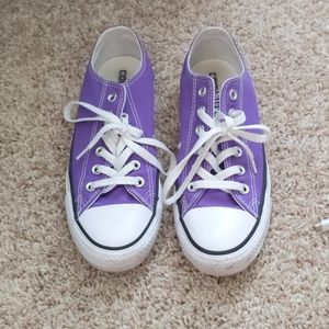Purple Lowtop Converse